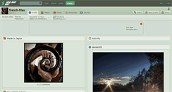 Desktop Screenshot of french-fries.deviantart.com