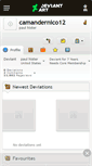 Mobile Screenshot of camandernico12.deviantart.com