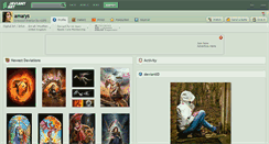 Desktop Screenshot of amarys.deviantart.com