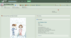 Desktop Screenshot of ice-climbers-club.deviantart.com