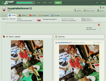 Tablet Screenshot of inuyashafanforever12.deviantart.com