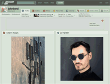 Tablet Screenshot of johnberd.deviantart.com