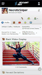 Mobile Screenshot of necroticsniper.deviantart.com