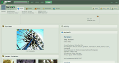 Desktop Screenshot of karokaro.deviantart.com