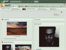 Tablet Screenshot of imas200.deviantart.com