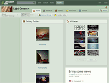 Tablet Screenshot of light-dream.deviantart.com