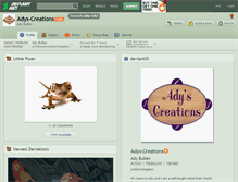 Tablet Screenshot of ady-182.deviantart.com