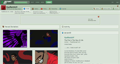 Desktop Screenshot of kyoremixiv.deviantart.com