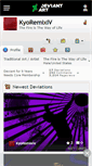 Mobile Screenshot of kyoremixiv.deviantart.com