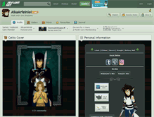 Tablet Screenshot of aikaarfeiniel.deviantart.com
