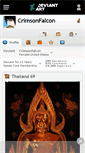 Mobile Screenshot of crimsonfalcon.deviantart.com