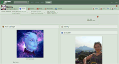 Desktop Screenshot of nimmy.deviantart.com