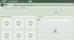 Desktop Screenshot of phaet.deviantart.com