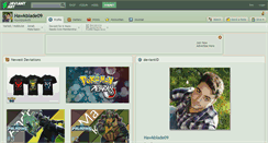 Desktop Screenshot of hawkblade09.deviantart.com