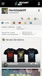 Mobile Screenshot of hawkblade09.deviantart.com