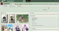Desktop Screenshot of mostdistortion.deviantart.com