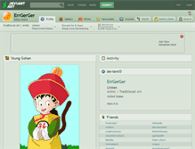 Tablet Screenshot of errgerger.deviantart.com