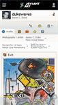 Mobile Screenshot of dukewaves.deviantart.com