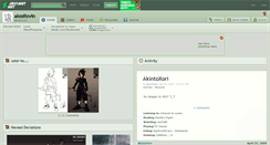 Desktop Screenshot of akosilovin.deviantart.com