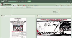 Desktop Screenshot of hyperbooster.deviantart.com