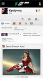 Mobile Screenshot of keylowna.deviantart.com