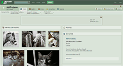 Desktop Screenshot of mmtrudeau.deviantart.com