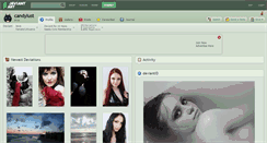Desktop Screenshot of candylust.deviantart.com