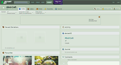 Desktop Screenshot of mind-craft.deviantart.com
