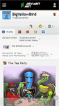 Mobile Screenshot of bigyellowbird.deviantart.com