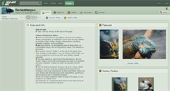 Desktop Screenshot of deviantherps.deviantart.com