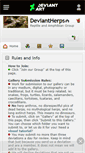 Mobile Screenshot of deviantherps.deviantart.com