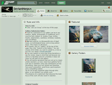 Tablet Screenshot of deviantherps.deviantart.com