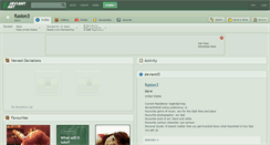 Desktop Screenshot of fusion3.deviantart.com