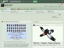Tablet Screenshot of gokou-sama.deviantart.com