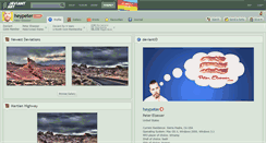 Desktop Screenshot of heypeter.deviantart.com