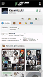 Mobile Screenshot of kasamizuki.deviantart.com