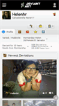 Mobile Screenshot of helenhr.deviantart.com