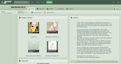 Desktop Screenshot of manslaves-inc.deviantart.com
