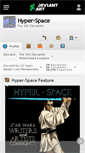 Mobile Screenshot of hyper-space.deviantart.com