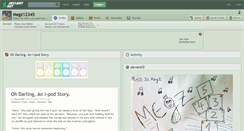 Desktop Screenshot of megz12345.deviantart.com