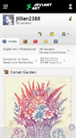 Mobile Screenshot of jillian2388.deviantart.com