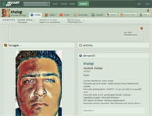 Tablet Screenshot of khafagi.deviantart.com