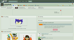Desktop Screenshot of lemmydude.deviantart.com