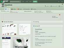 Tablet Screenshot of gracegiven.deviantart.com