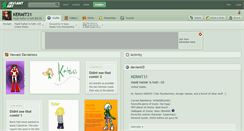 Desktop Screenshot of kermit31.deviantart.com