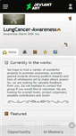 Mobile Screenshot of lungcancer-awareness.deviantart.com