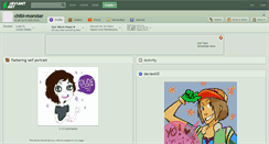 Desktop Screenshot of chibi-monster.deviantart.com