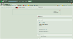 Desktop Screenshot of firewolf12.deviantart.com