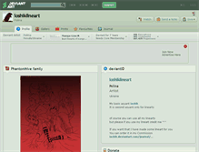 Tablet Screenshot of ioshiklineart.deviantart.com