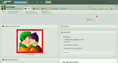 Desktop Screenshot of evilchaos.deviantart.com